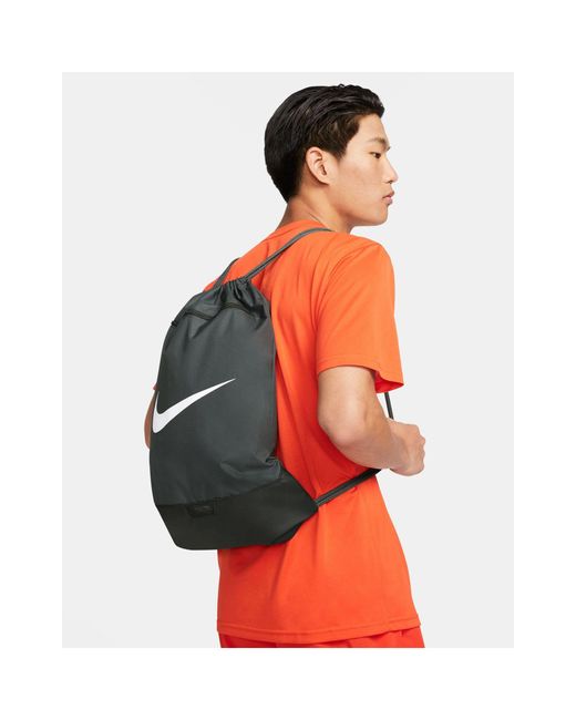 Nike Red Brasilia 9.5 Drawstring Bag for men
