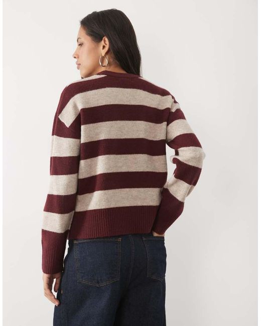 New Look Brown Crew Neck Jumper