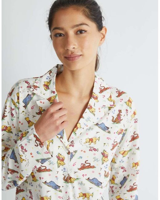 Skinnydip London White London Winnie The Pooh Pyjama Set
