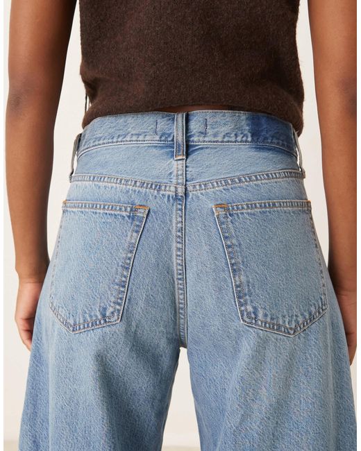 Abercrombie & Fitch Blue Ultra Barrel Jean