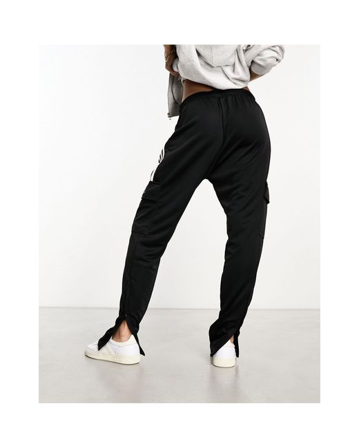 Pantalones cargo s tiro Adidas Originals de color Black