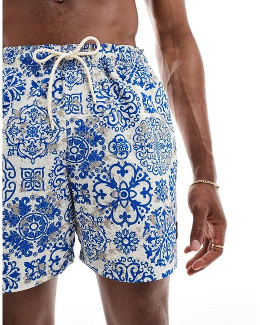 Jack & Jones Zwemshort in het Blue voor heren