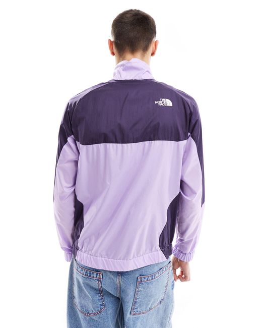 The North Face Blue Nse Windshell Zip Tracktop for men