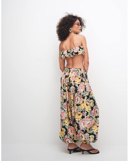 ASOS Natural Pull On Balloon Pants