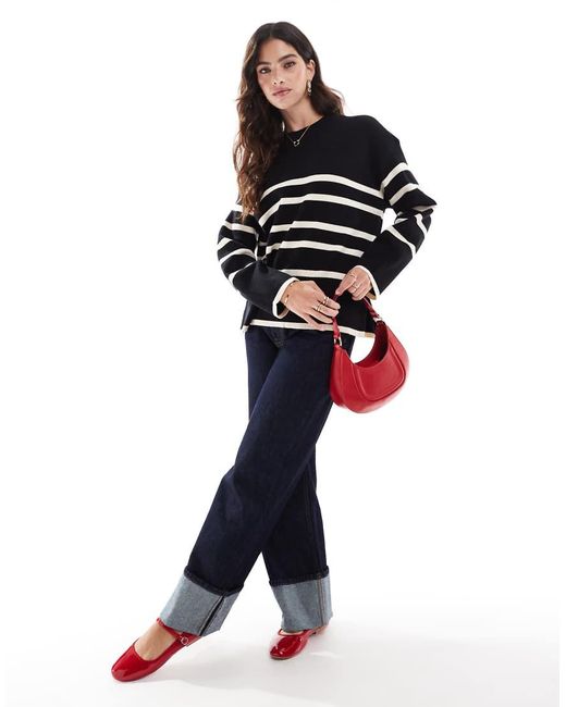 Vero Moda Blue O Neck Jumper