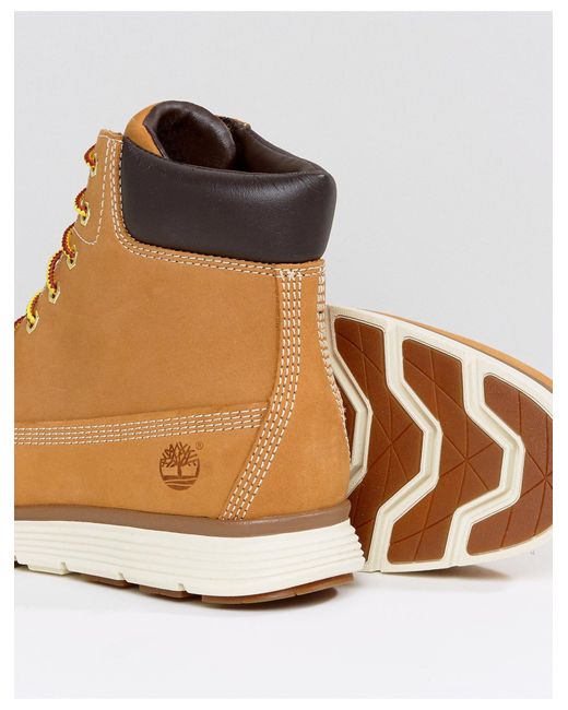 killington 6 inch boot for men in yellow