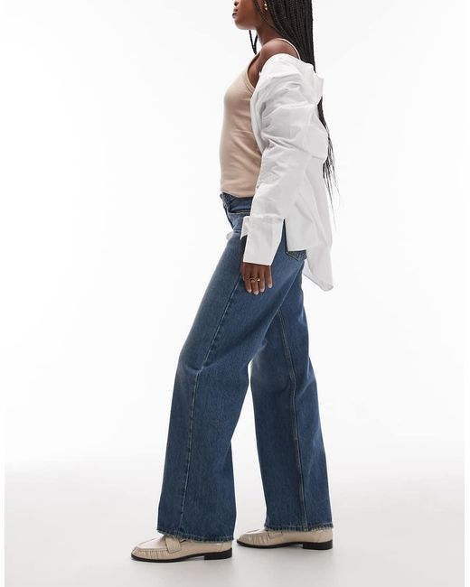 Levi's Blue Low Loose Jeans