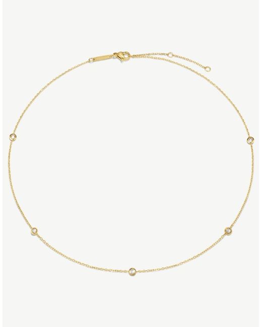 D.Louise Natural Waterproof Multi Stone Chain Necklace – Tarnish-Free