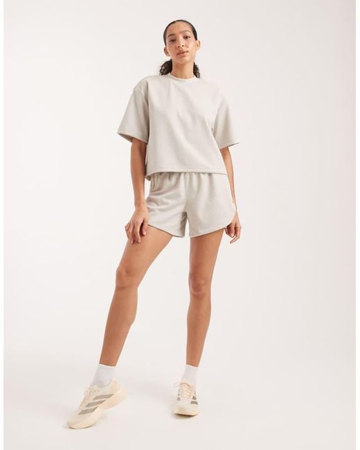Adidas Originals Natural Yoga Motion Waffle Tee