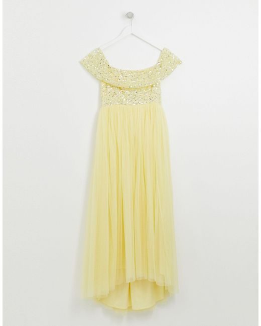 maya yellow dress