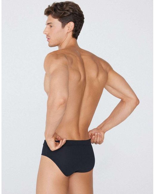 Tezenis Blue Stretch Cotton Briefs for men