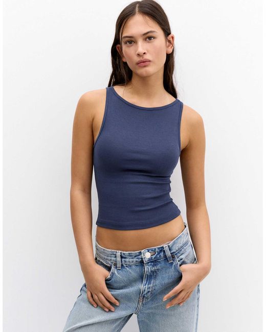 Débardeur classique Pull&Bear en coloris Blue
