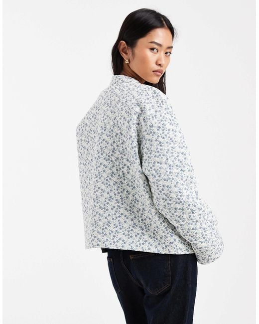 ONLY Gray Quilted Jacket