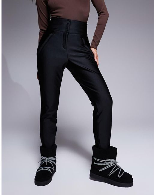 Skinny black ski trousers outlet