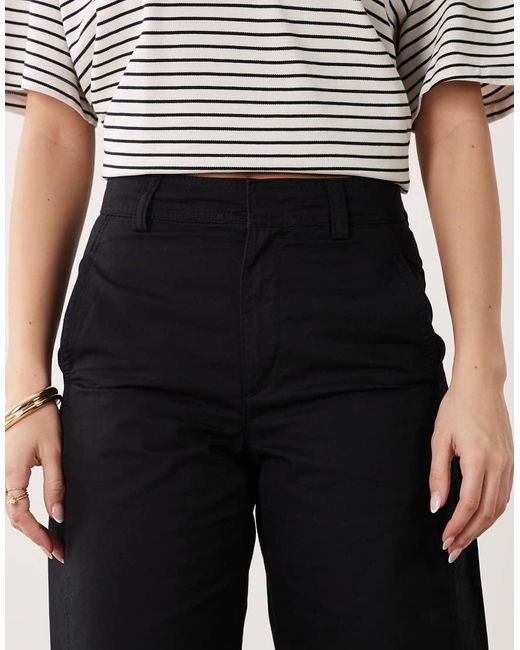 Jdy Gray High Waist Barrel Leg Pants