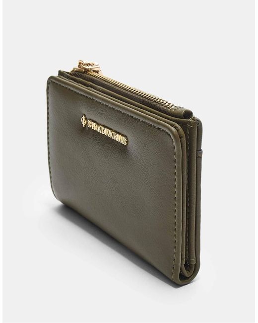 Stradivarius Green – kartenetui-geldbörse