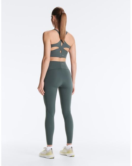 Oysho Green Light Touch Medium-support Sports Bra
