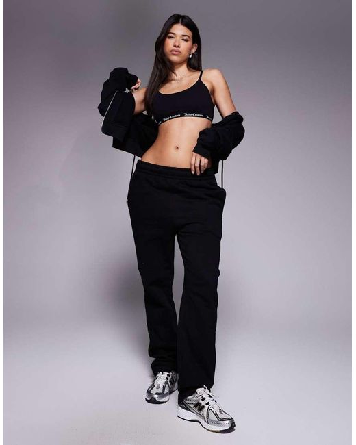 Bralette Triangular De Juicy Couture de color Black