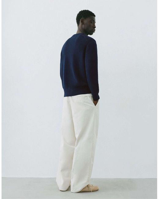 Pull basique Pull&Bear pour homme en coloris Blue