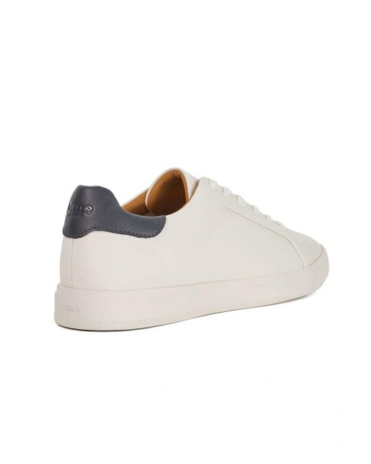 Dune White Traces Trainers for men