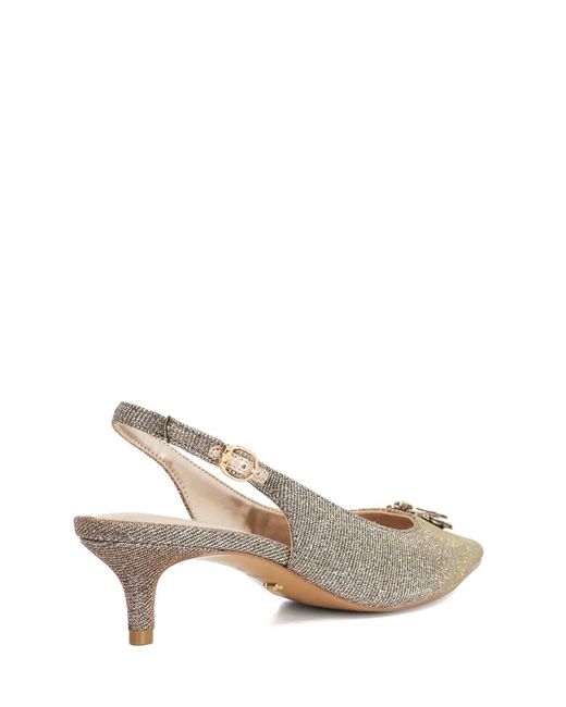 Dune White Context Slingbacks
