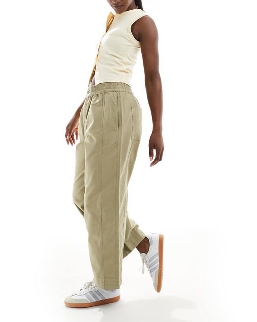 ASOS Multicolor Laundered Barrel Pull On Trousers