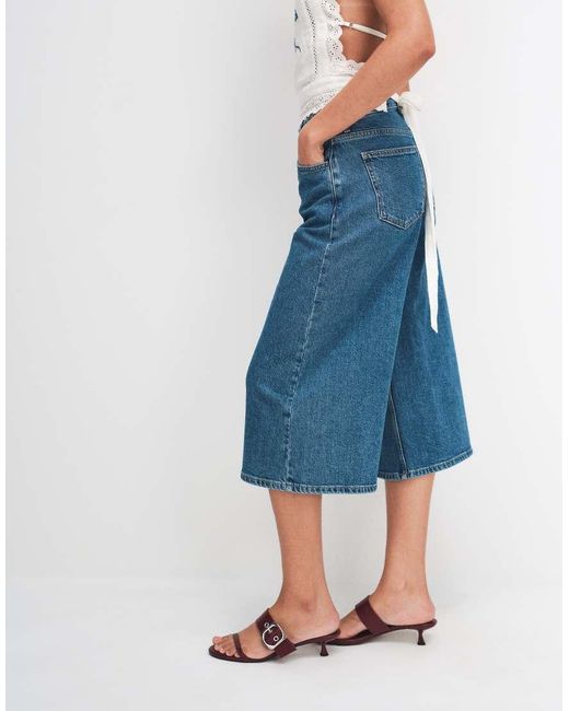 ASOS Blue Longline Bermuda