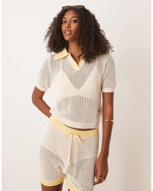 Polo di ASOS in White