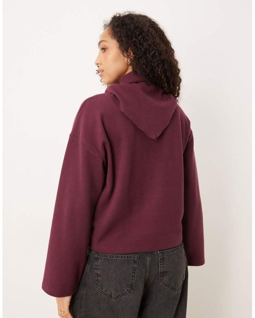 Threadbare Red Jumper With Scarf Detail