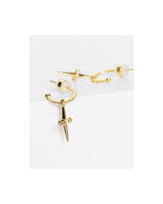 Luv aj outlet cross hoops