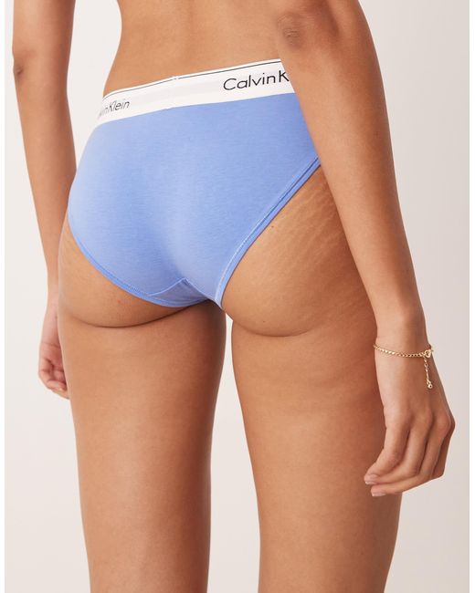 Calvin Klein Blue Modern Cotton Bikini Brief