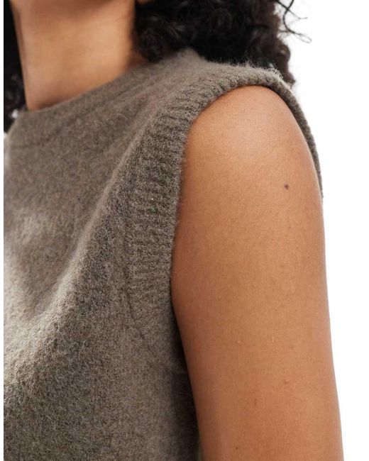 Smanicato Color Visone di New Look in Gray
