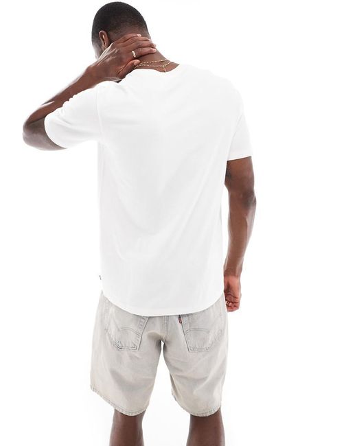 Levi's White Levi'Rope Batwing Logo T-Shirt for men