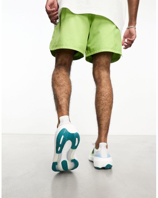 Adidas - running ultraboost light - sneakers bianche e verdi di Adidas Originals in White da Uomo