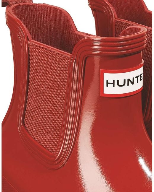Hunter Red Original Chelsea Gloss