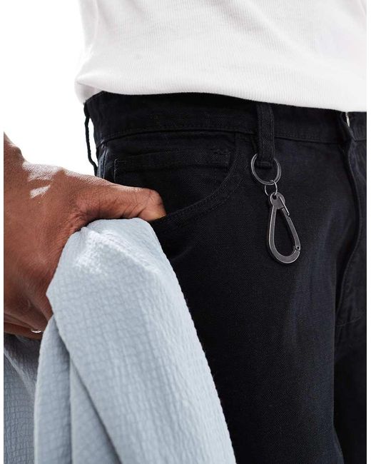 River Island Blue Skate Shorts for men