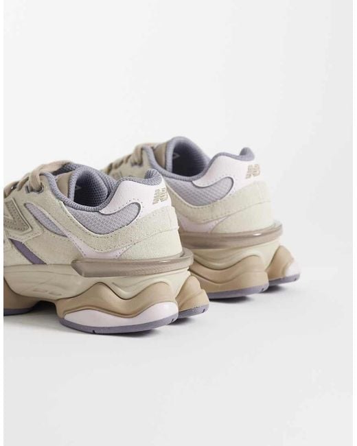 New Balance White 9060 Trainers