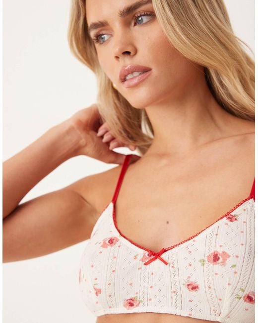 ASOS Natural Mix & Match Bralette