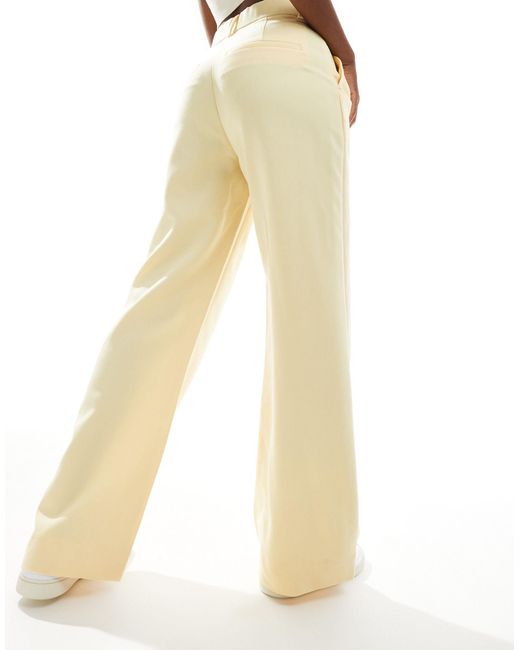 Abercrombie & Fitch Natural Sloane Tailored Pants