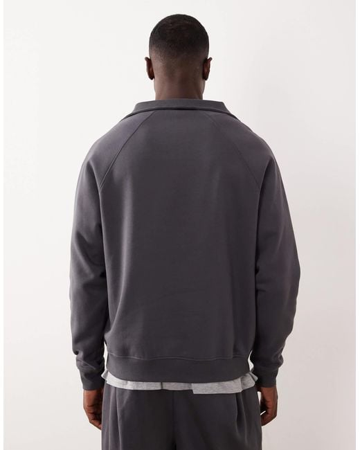 ASOS – relaxed-fit-sweatshirt in Gray für Herren
