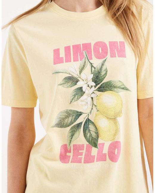 ONLY Natural Boxy T-shirt