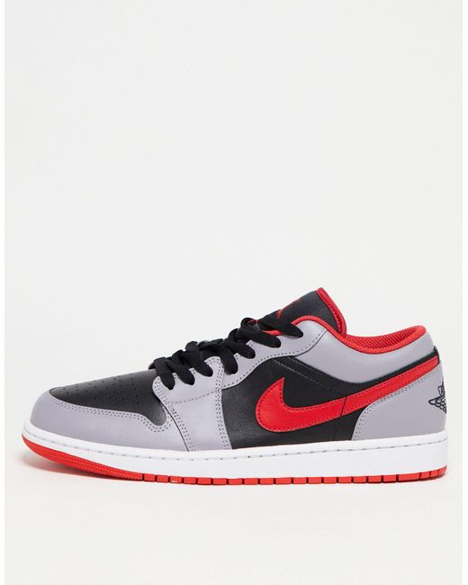 Nike Red Air 1 Low Trainers