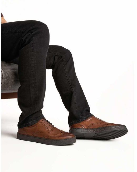 Base London Brown Christo Sneaker for men