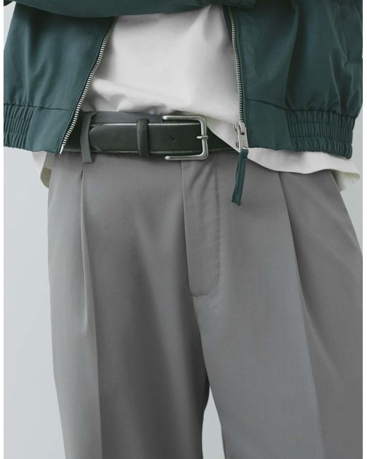 Pull&Bear – elegante hose in White für Herren