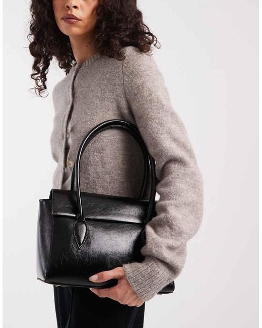 ASOS Black Structured Shoulder Bag