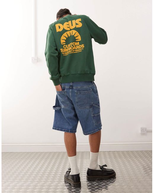 Melodies - sweat-shirt à motif Deus Ex Machina pour homme en coloris Green