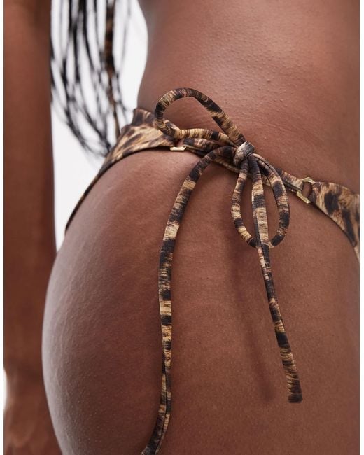 AllSaints Brown Saph Bikini Bottom
