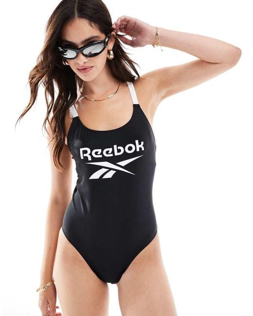 Reebok Black Adalia Swimsuit