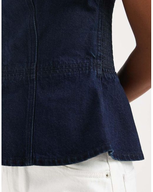 Bustier Bandeau Sweetheart Levi's de color White