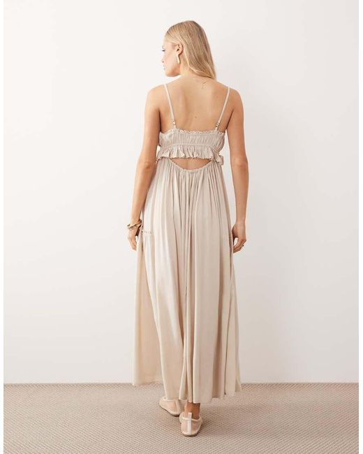 Iisla & Bird Natural Maxi Beach Dress